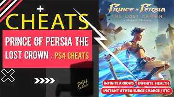 Prince of Persia The Lost Crown - PS4 Cheats | How to Activate cheats